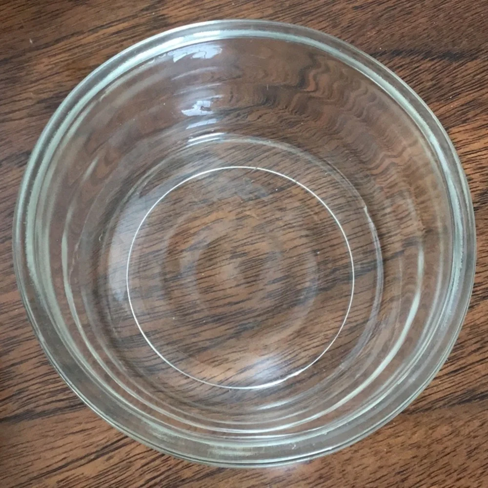 VINTAGE clear glass Scottie dog powder dish, trinket dish with lid